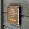 Dørskilt Elegant Bakplate, kobber - Bilde 2