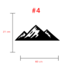 Mountains - veggdekor - Bilde 9
