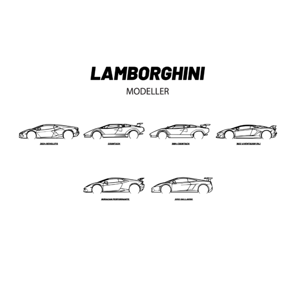 Lamborghini - veggdekor - Bilde 3