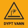 Dypt vann – ISO 7010