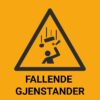 Fallende gjentander – ISO 7010