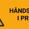 Håndskader i presse – ISO 7010 - Bilde 2