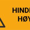 Hindring i høyden – ISO 7010 - Bilde 2