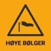 Høye bølger – ISO 7010