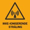 Ikke ioniserende stråling – ISO 7010