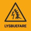 Lysbuefare – ISO 7010