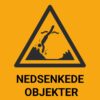 Nedsenkende objekter – ISO 7010