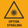 Optisk stråling – ISO 7010