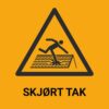 Skjørt tak – ISO 7010