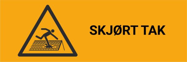Skjørt tak – ISO 7010 - Bilde 2