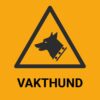 Vakthund – ISO 7010