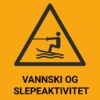 Vannski og slepeaktivitet – ISO 7010