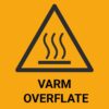 Varm overflate – ISO 7010