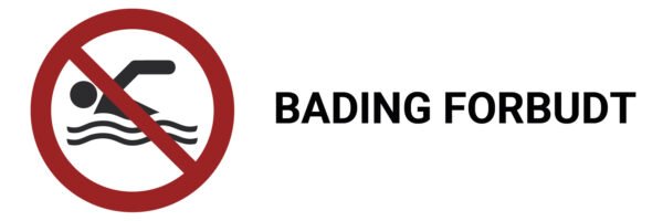 Bading forbudt – ISO 7010 - Bilde 2
