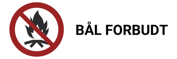 Bål forbudt – ISO 7010 - Bilde 2