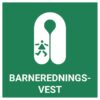 Barneredningsvest – ISO 7010