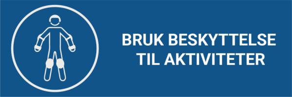 Bruk beskyttelse til aktiviteter – ISO 7010 - Bilde 2