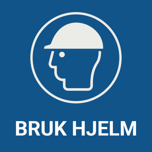 Bruk hjelm – ISO 7010