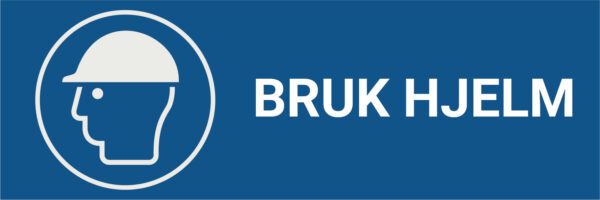 Bruk hjelm – ISO 7010 - Bilde 2