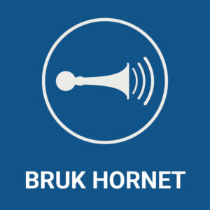 Bruk hornet – ISO 7010