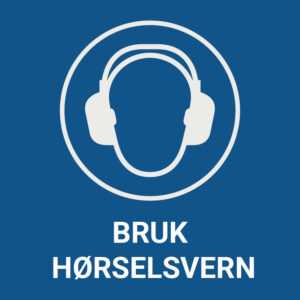 Bruk hørselsvern – ISO 7010