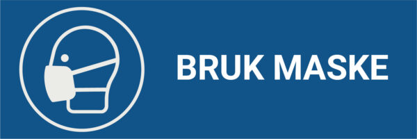 Bruk maske – ISO 7010 - Bilde 2