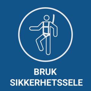 Bruk sikkerhetssele – ISO 7010