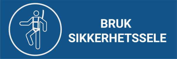 Bruk sikkerhetssele – ISO 7010 - Bilde 2
