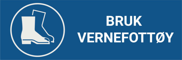 Bruk vernefottøy – ISO 7010 - Bilde 2