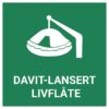 Davit-lansert livflåte – ISO 7010