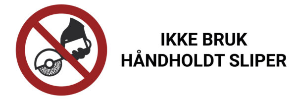 Ikke bruk fottøy med metallknotter – ISO 7010 - Bilde 2