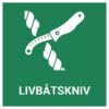 Livbåtskniv – ISO 7010