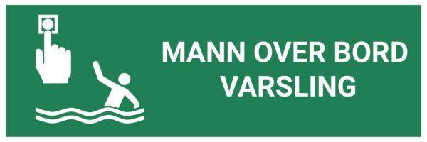 Mann-over-bord varsling – ISO 7010 - Bilde 2